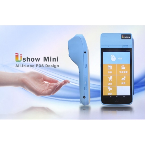 手持式觸控電子發票收銀機 Ushow Mini